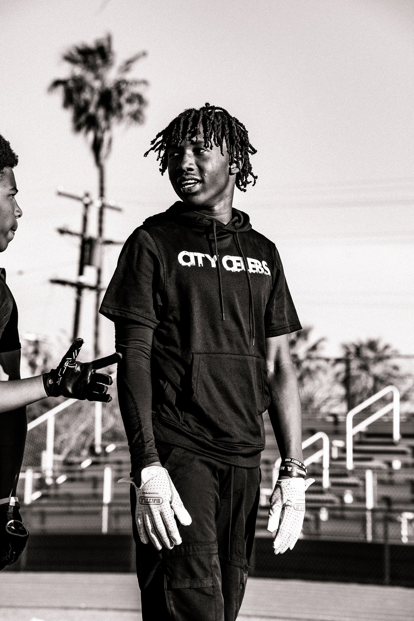 City Celebs Short Sleeve Performance Hoodie