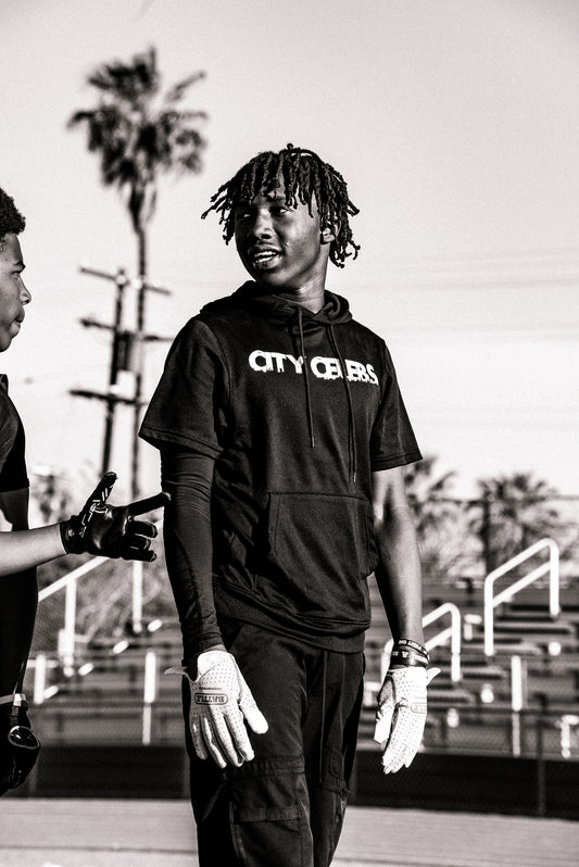 City Celebs Short Sleeve Performance Hoodie
